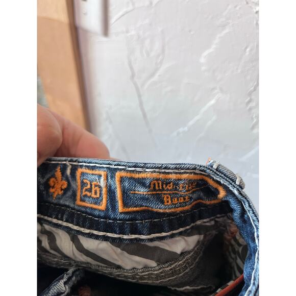 Rock Revival Nadine Midrise Boot Sz 26 - Picture 7 of 7